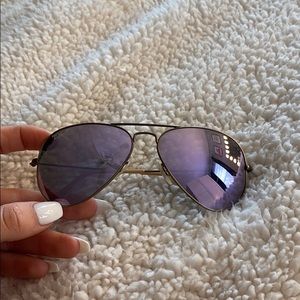Purple Ray Bans